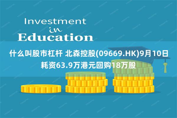 什么叫股市杠杆 北森控股(09669.HK)9月10日耗资63.9万港元回购18万股