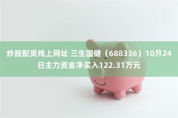 炒股配资线上网址 三生国健（688336）10月24日主力资金净买入122.31万元